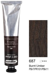 Bigpoint Yağlı Boya 200 ml Burnt Umber 687 - Bigpoint
