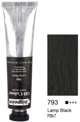 Bigpoint Yağlı Boya 200 ml Lamp Black 793 - Bigpoint
