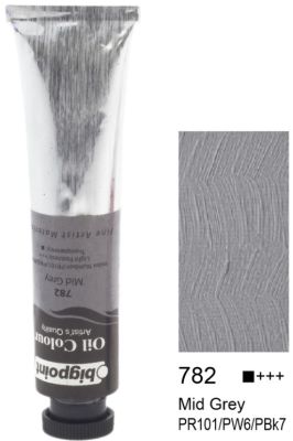Bigpoint Yağlı Boya 200 ml Mid Grey 782 - 1