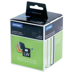 Dymo LW Geniş Klasör Sırt Etiketi 110 etiket/paket 190x59mm (99019) - 6 lı pk. - Dymo