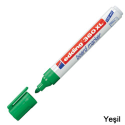 Edding 360XL Beyaz Yazı Tahtası Kalemi Yeşil - Edding