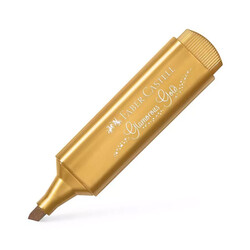 Faber-Castell 1546 Fosforlu Kalem Metalik Altın - Faber Castell