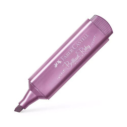 Faber-Castell 1546 Fosforlu Kalem Metalik Yakut - Faber Castell