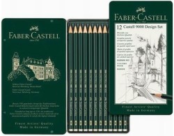 Faber-Castell 9000 Design Set (5B-5H) - Faber Castell