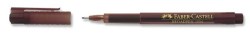 Faber-Castell Broadpen Koyu Kahverengi - Faber Castell