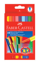 Faber-Castell Eğlenceli Keçeli Kalem 10'lu - Faber Castell