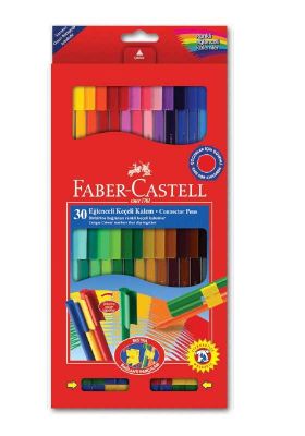Faber-Castell Eğlenceli Keçeli Kalem 30&prime;lu - 1