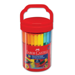 Faber-Castell Eğlenceli Keçeli Kalem 50'li - Faber Castell