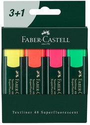 Faber-Castell Fosforlu Kalem 3+1 - Faber Castell