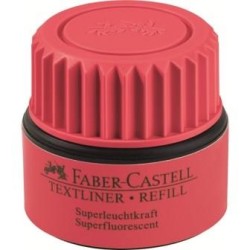 Faber-Castell Fosforlu Mürekkebi Kırmızı - Faber Castell