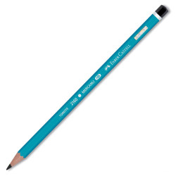 Faber-Castell Köşeli Mercanlı Kurşunkalem Mavi - Faber Castell