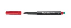 Faber-Castell Permanent (M) Kırmızı - Faber Castell