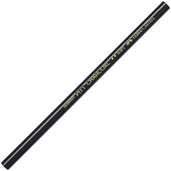 Faber-Castell Pitt Monochrome Füzen Kömür Kalem Siyah Yumuşak 2907/S - Faber Castell