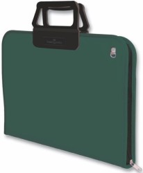 Faber-Castell Proje Çantası 55x75cm Koyu Yeşil - Faber Castell