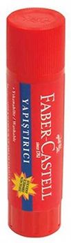 Faber-Castell Stick Yapıştırıcı 20 gr. Orta Boy Solvent İçermez Yıkanabilir - 1