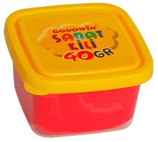 Goodwin Hava ile Kuruyan Sanat Kili 40 gr - Kırmızı - 1