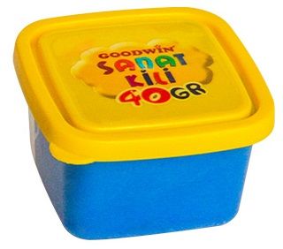 Goodwin Hava ile Kuruyan Sanat Kili 40 gr - Mavi - 1