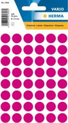 Herma Vario Yuvarlak Etiket 12mm Pembe - Herma