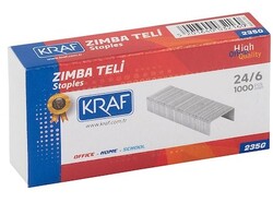 Kraf 235G Zımba Teli No:24/6 1000 li - Kraf