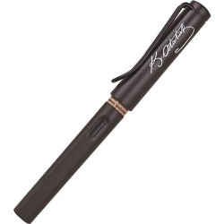 Lamy Safari Dolma Kalem Atatürk İmzalı Mat Siyah M Uç - Lamy