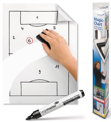 Legamaster Magic-Chart Düz Flipchart Kağıdı Rulo 60x80cm 25 Yaprak - Legamaster