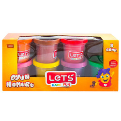 Lets Oyun Hamuru 8 Renk - Lets