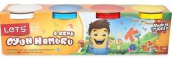 Lets Oyun Hamuru 460 Gr 4 Renk - Lets