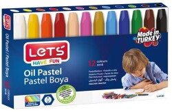 Lets Pastel Boya 12 Renk - 1