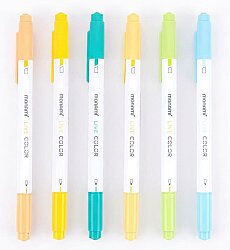 Monami Live Color Çizim Kalemi 6'lı Refresh Seti (Bullet Journal Kalemi) - 2