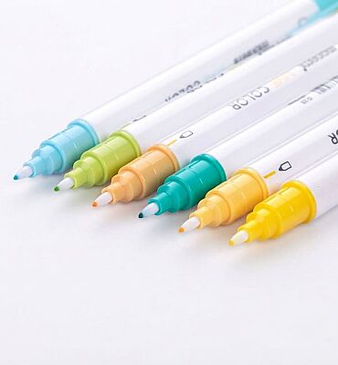 Monami Live Color Çizim Kalemi 6'lı Refresh Seti (Bullet Journal Kalemi) - 3