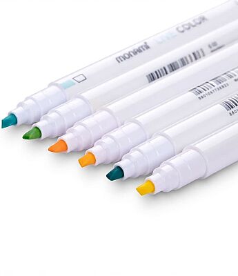 Monami Live Color Çizim Kalemi 6'lı Refresh Seti (Bullet Journal Kalemi) - 4