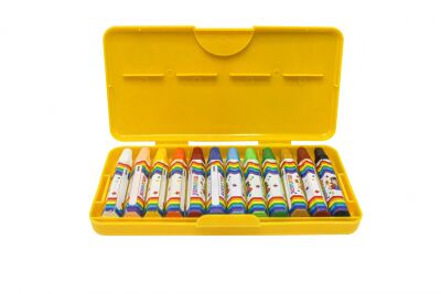 Monami Çantalı Pastel Boya Seti 12 Renk - Plastik Kutulu - 2