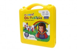 Monami Çantalı Pastel Boya Seti 55+5 Renk (60 Renk) - Plastik Kutulu - Monami
