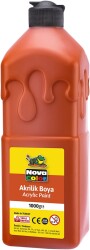 Nova Color Akrilik Boya 1000 gr Turuncu (Hobi ve Okul Boyası) - Nova Color