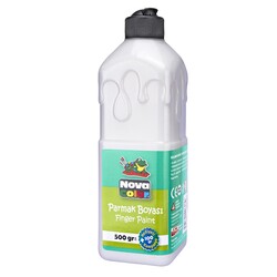 Nova Color Parmak Boyası 500 gr Beyaz - Nova Color