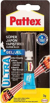 Pattex Ultra Gel Süper Japon Yapıştırıcı 3 gr - 1