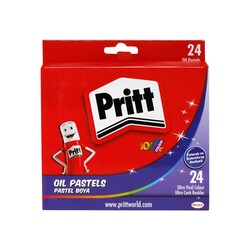 Pritt Pastel Boya 24 Renk Karton Kutu - Pritt