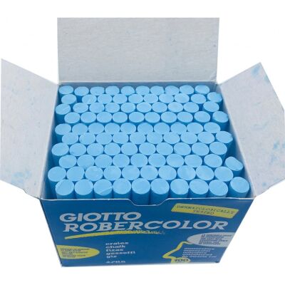 Robercolor Giotto Tozsuz Mavi Renk Tebeşir 100 lü - 1