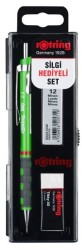 Rotring Tikky RD Okul Seti 0.5mm Versatil+Min Silgi Hediyeli - Koyu Yeşil - Rotring