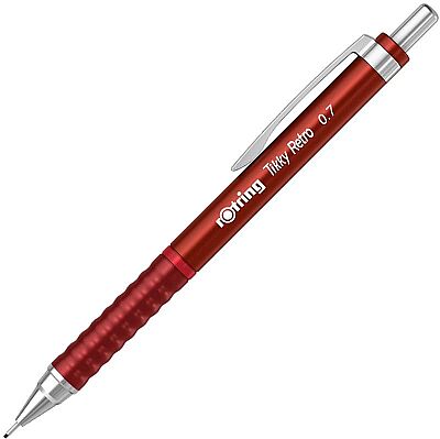 Rotring Versatil Kalem Retro Tikky 0.7 Metalik Kırmızı - 1