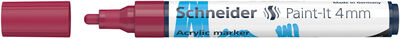 Schneider 320 Akrilik Marker 4mm Bordo - 1