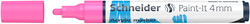 Schneider 320 Akrilik Marker 4mm Pembe - Schneider