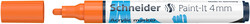 Schneider 320 Akrilik Marker 4mm Turuncu - Schneider