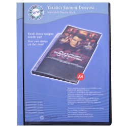 Serve Sunum Dosyası 20’li Siyah - Serve