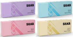 Silka Silgi Pastel Renk Orta Boy - Silka