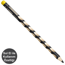 Stabilo Easycolors Sol - Siyah - Stabilo