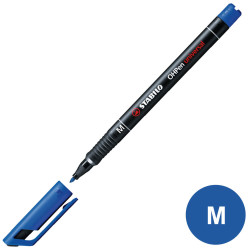 Stabilo OHpen Permanent (M) 1.0mm - Mavi - Stabilo