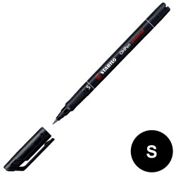 Stabilo OHpen Permanent (S) 0.4mm - Siyah - Stabilo