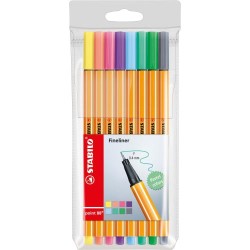 Stabilo Point 88 8 Renk Pastel Paket - Stabilo