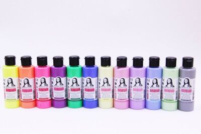 Südor Monalisa Akrilik Boya Seti 12 Renk x 70 ml (Chalk + Neon) - 3